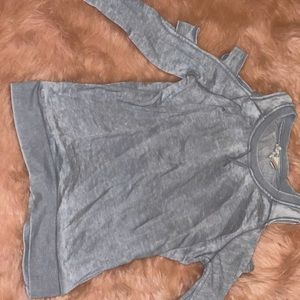 Large sweaters with cut out sleeves